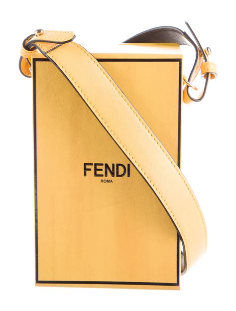 Fendi Vertical Box Bag .